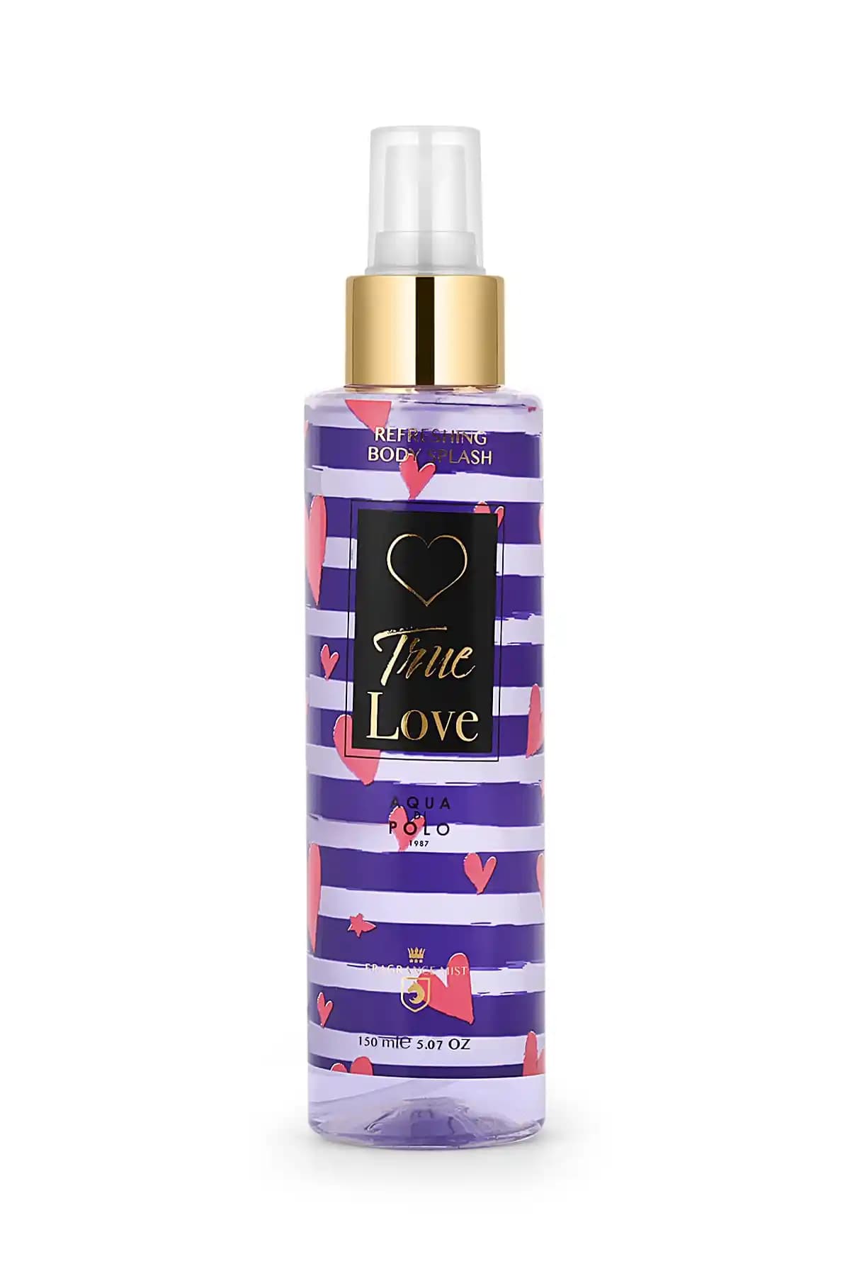 Aqua Di Polo 1987 True Love Beden Spreyi 150ml: Ferah ve Romantik Meyveli Çiçeksi Koku