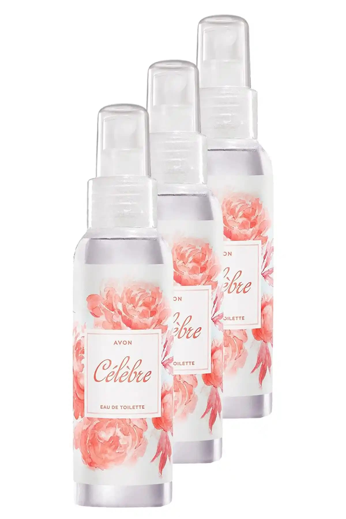 Avon Celebre Kadın Vücut Spreyi 100 ml Üçlü Set – Hafif Çiçeksi ve Meyvemsi Koku
