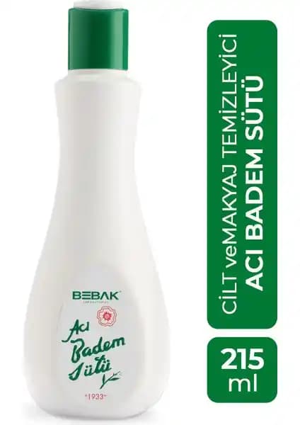 Bebak Acı Badem Sütü 215gr: Doğal ve Etkili Nemlendirici Cilt Bakım Kremi