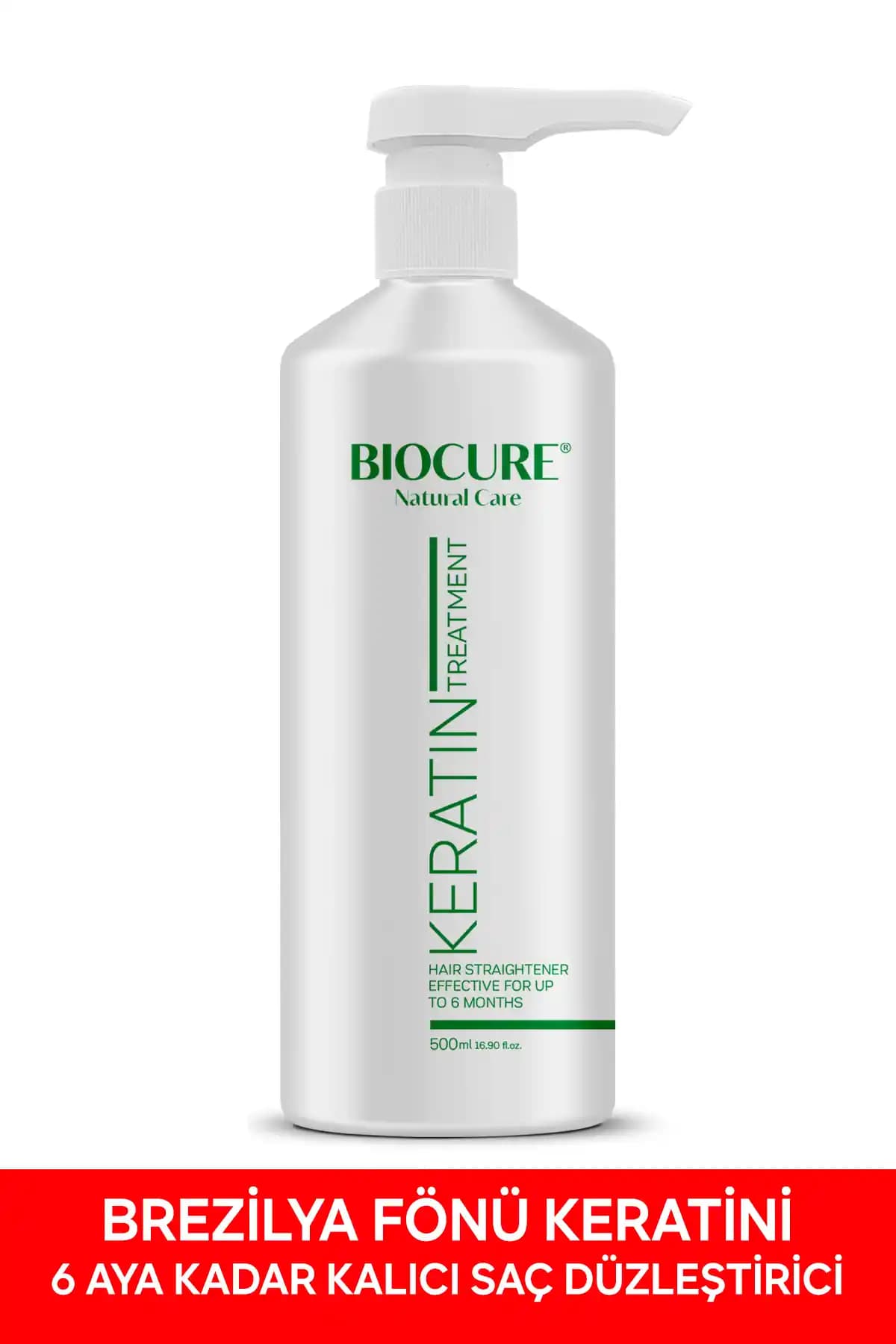 Biocure Kalıcı Saç Düzleştirici ve Brezilya Keratin Bakımı ile Uzun Süreli Saç Onarımı