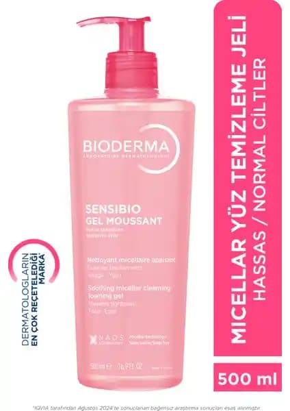 Bioderma Sensibio Foaming Gel: Hassas ve Normal Ciltler İçin Nazik ve Etkili Temizlik