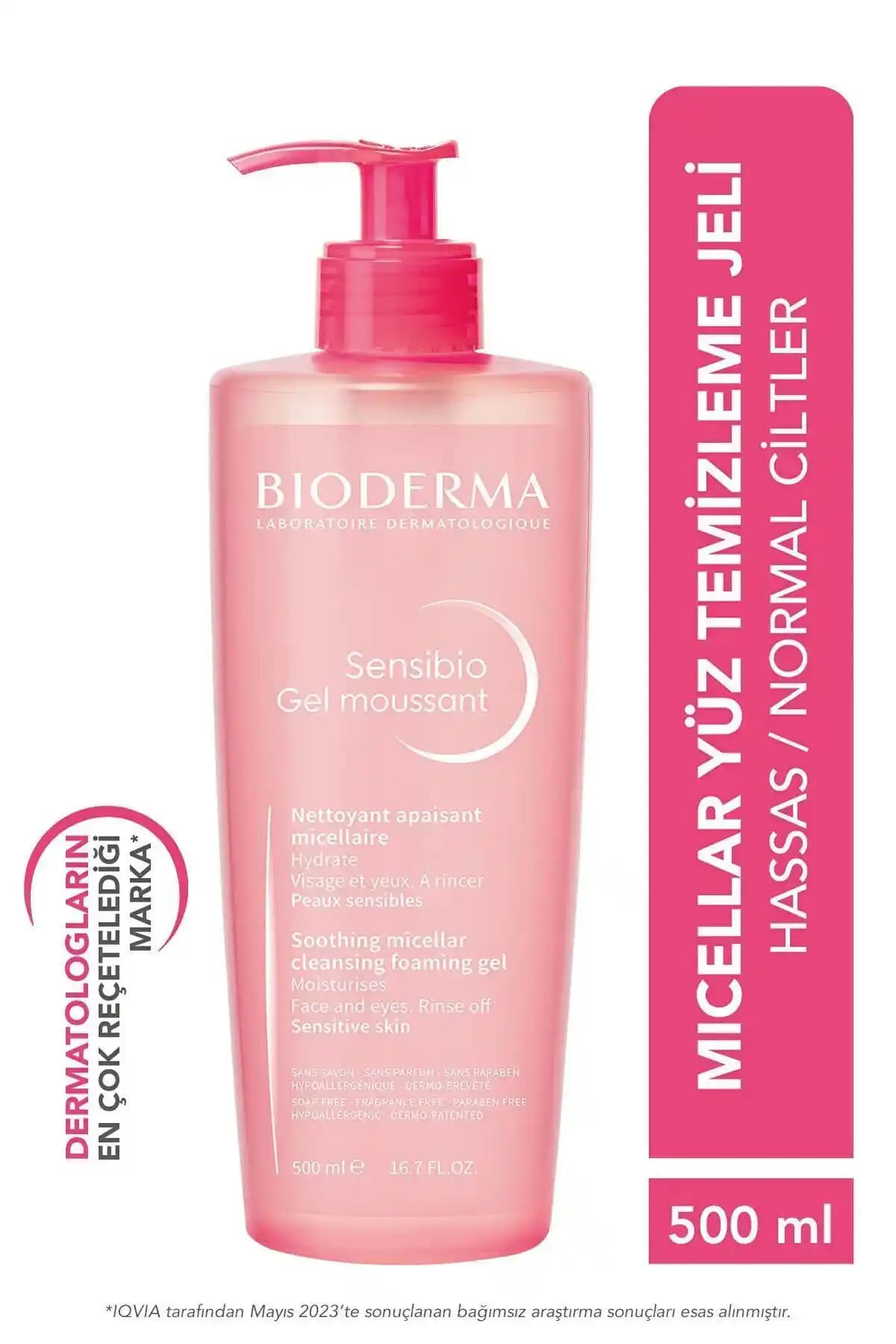 Bioderma Sensibio Yüz Yıkama Jeli: Hassas Ciltler İçin Nazik ve Etkili Temizlik