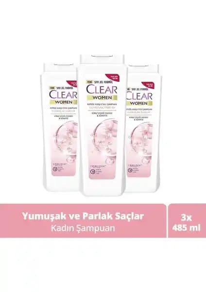 Clear Women Kepeğe Karşı Etkili Şampuan: Yumuşak ve Parlak Saçlar İçin Bakım