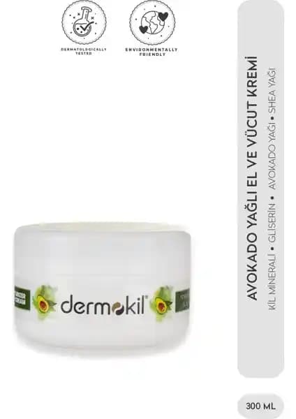 Dermokil Avokado Özlü El ve Yüz Kremi ile Yoğun Nemlendirme ve Doğal Cilt Bakımı