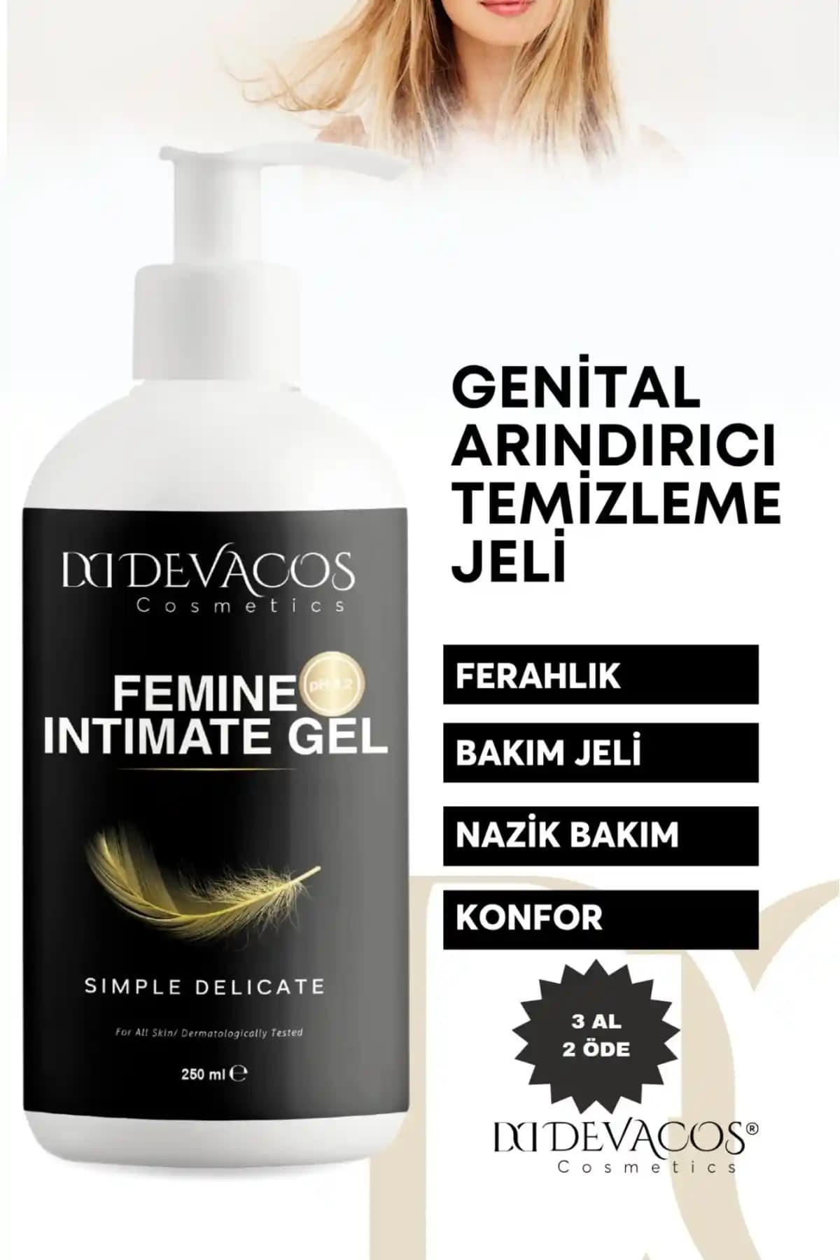 DEVACOS Genital Bölge Beyazlatıcı ve Sıkılaştırıcı Jel ile Çok Yönlü Bakım Çözümü