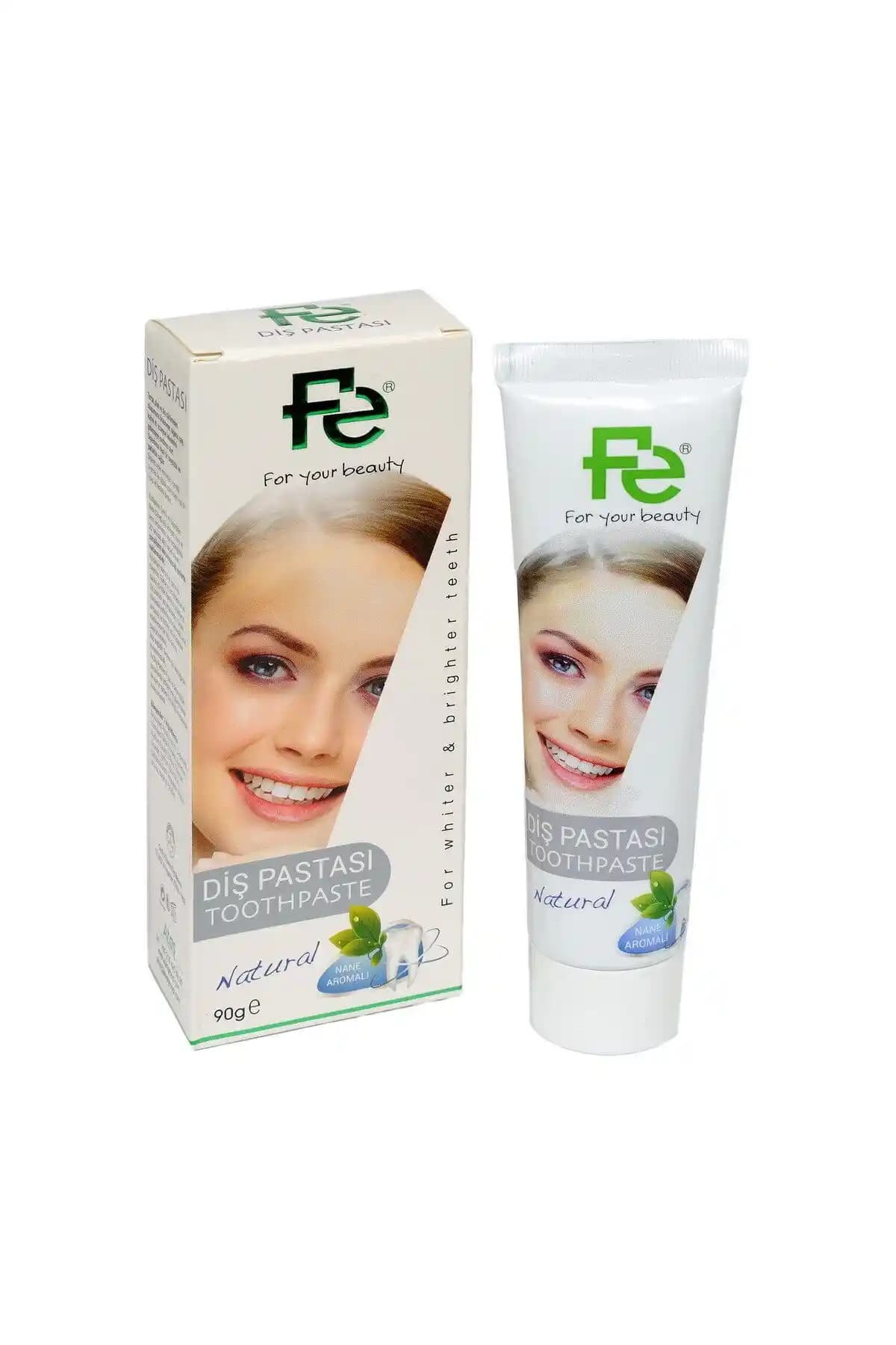 Fe Diş Pastası Natural / Herbal 90 Gr: Doğal İçeriklerle Etkili Diş Beyazlatma ve Ağız Sağlığı