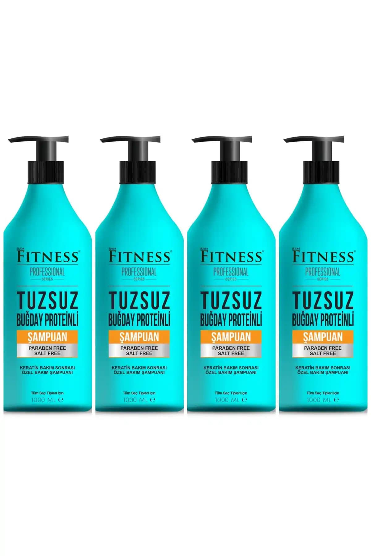 Fitness Professional Tuzsuz Parabensiz Buğday Proteinli Keratin Bakım Şampuanı ile Saç Sağlığınızı Koruyun