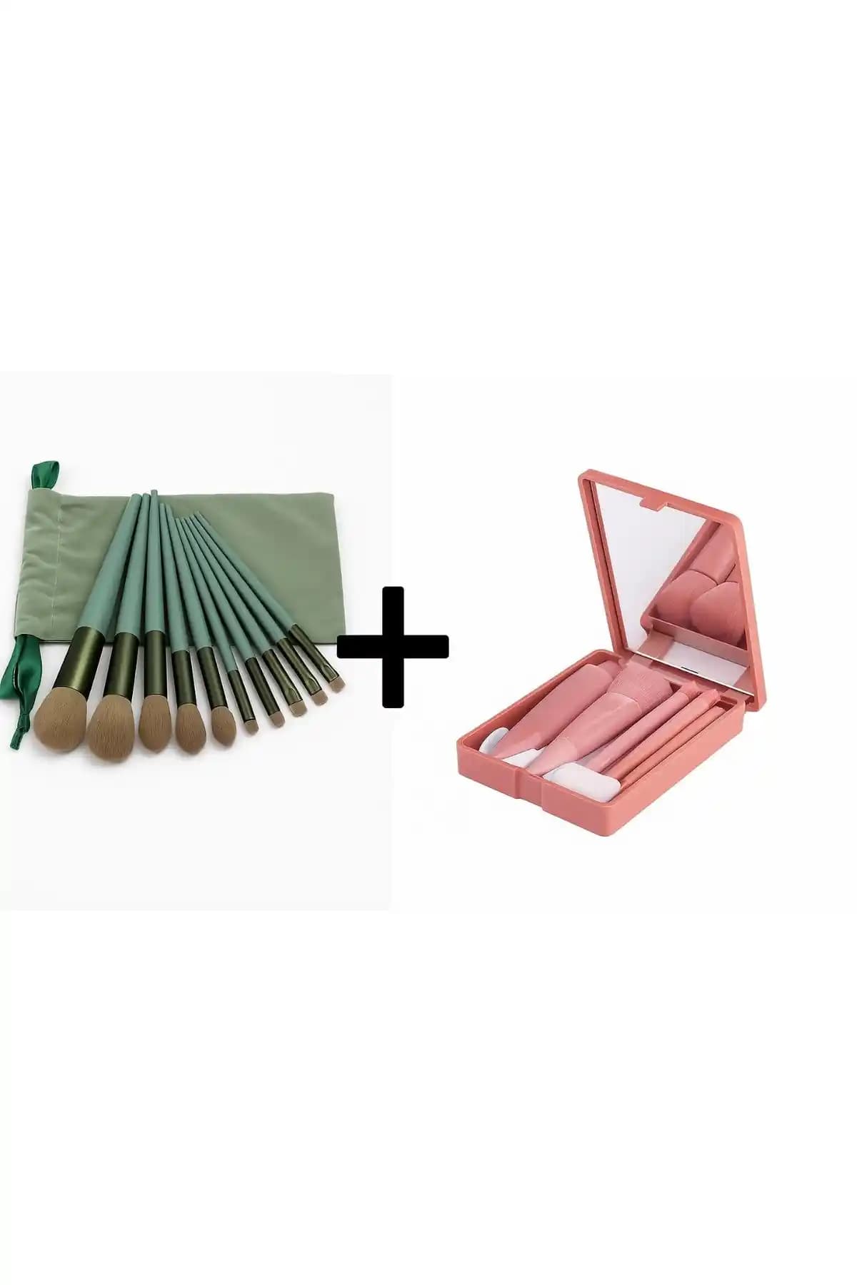 Genel Markalar 13'lü Yeşil Fırça Seti ve 5’li Aynalı Makyaj Seti Özellikleri