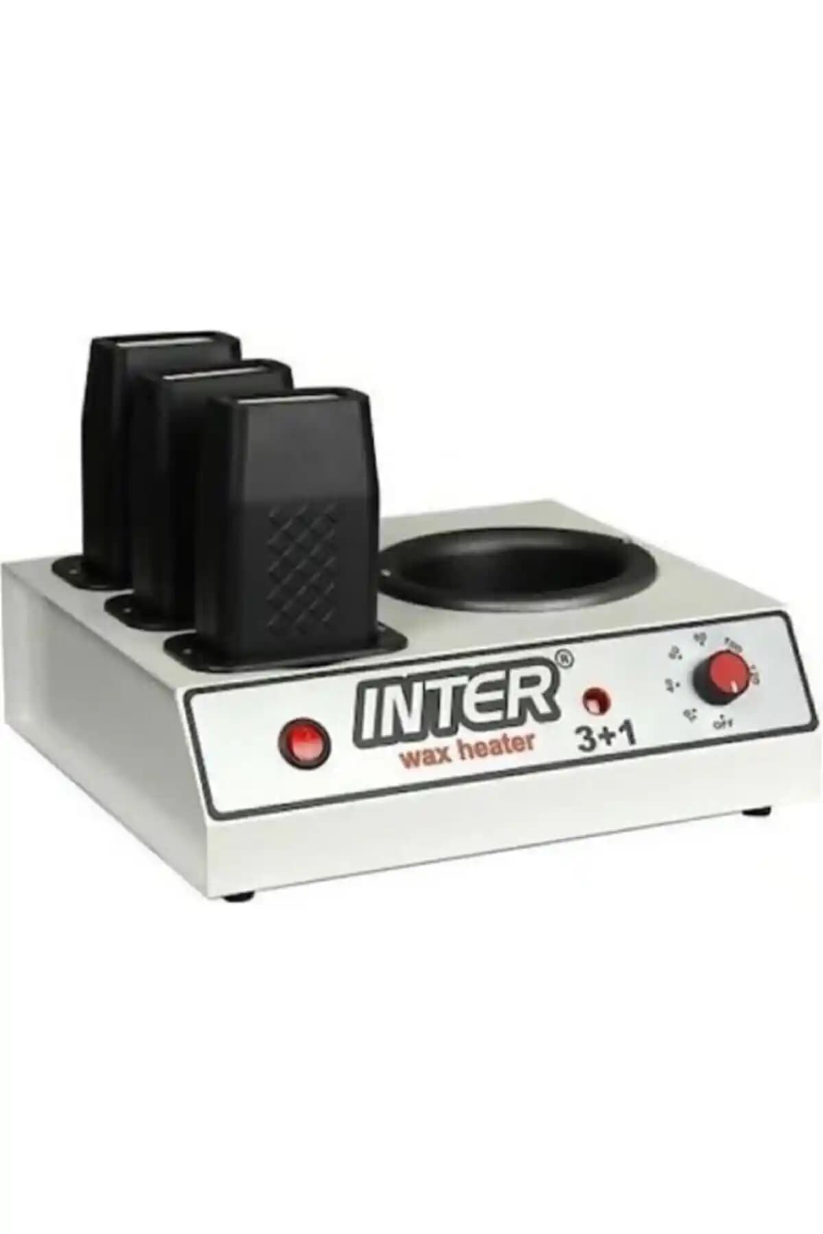 Genel Markalar Inter Wax Heater 3 + 1 Kombine Ağda Makinesi Dayanıklı ve Hızlı Isıtma