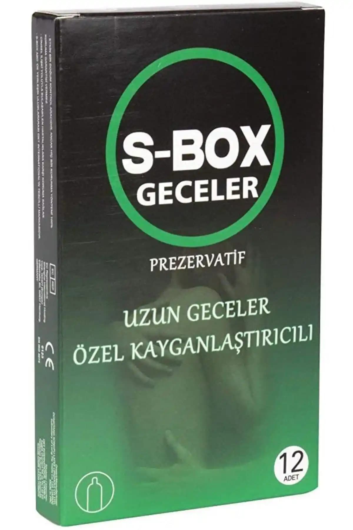 Genel Markalar S Box 12 Li Özel Kayganlaştırıcılı Doğal İçerikli Prezervatif Seti