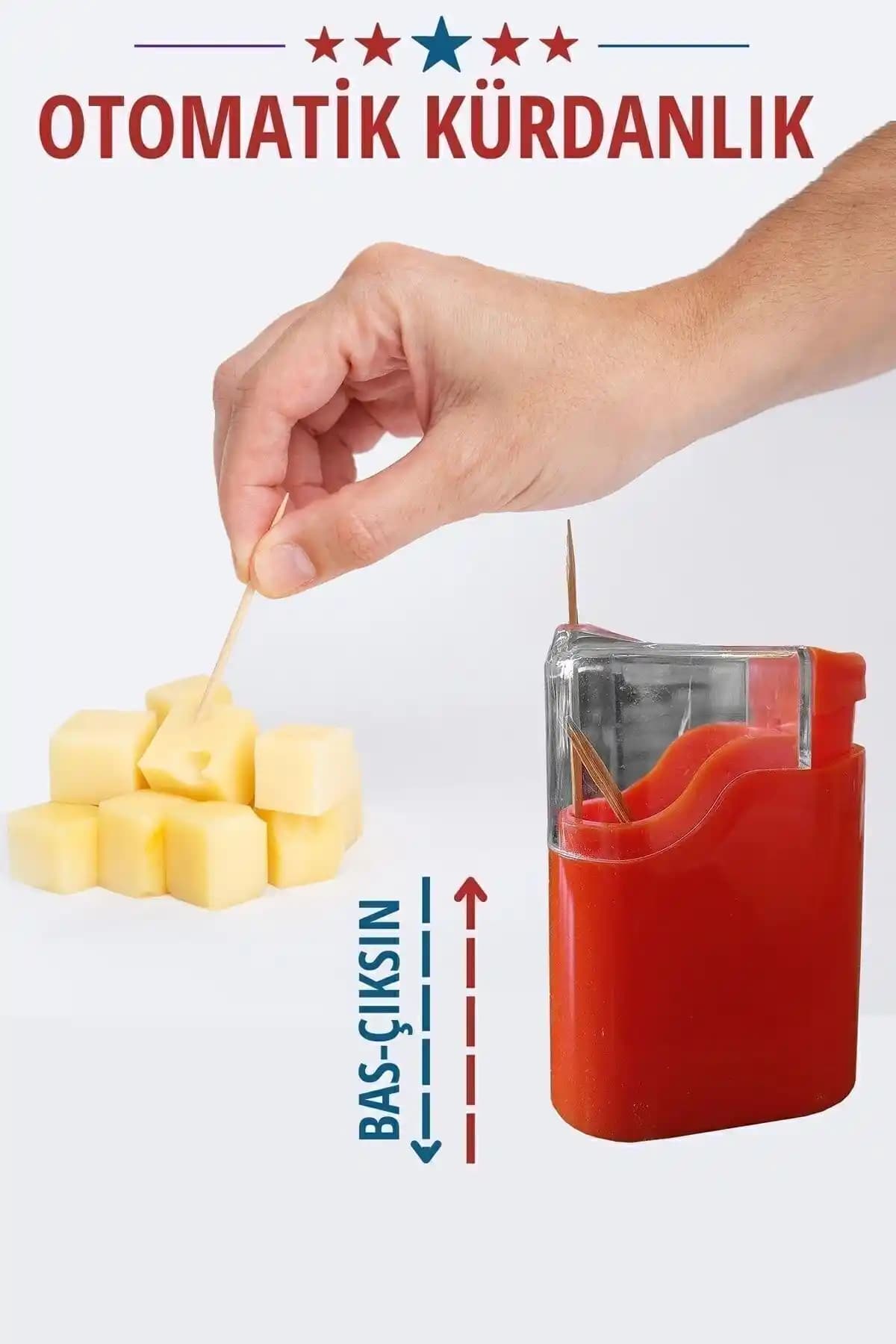 HomeCare Otomatik Kürdanlık 717558: Pratik ve Şık Pop-up Tasarım