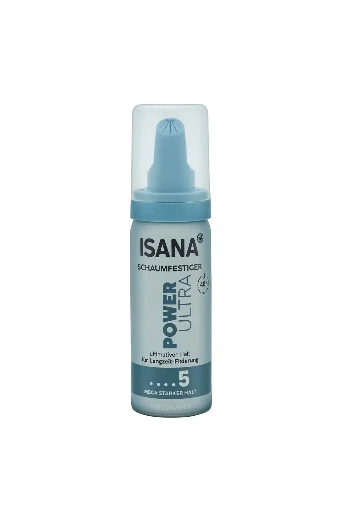 ISANA Power Ultra Saç Köpüğü 50 ml: Hacim ve Doğal Şekillendirme İçin Etkili Çözüm
