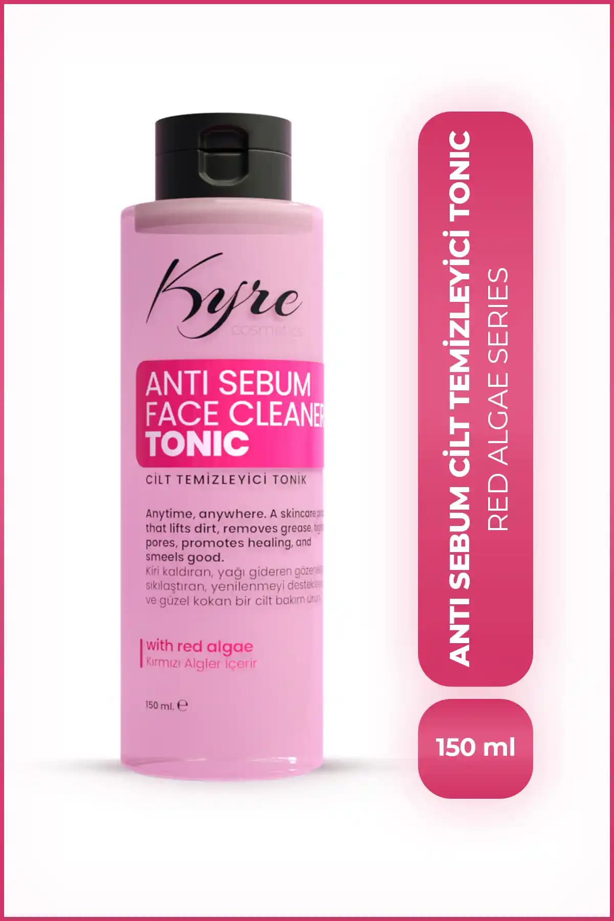 Kyre Anti Sebum Cilt Temizleyici Tonik 150 ML - Yağlı ve Karma Ciltler İçin Etkili Bakım