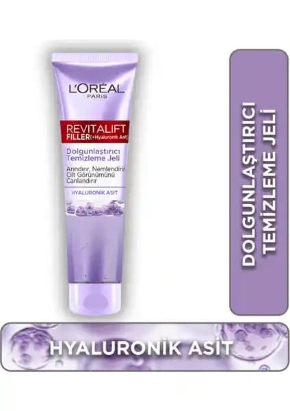 L'Oréal Paris Revitalift Dolgunlaştırıcı Temizleme Jeli 150ml ile Derinlemesine Nemlendirme