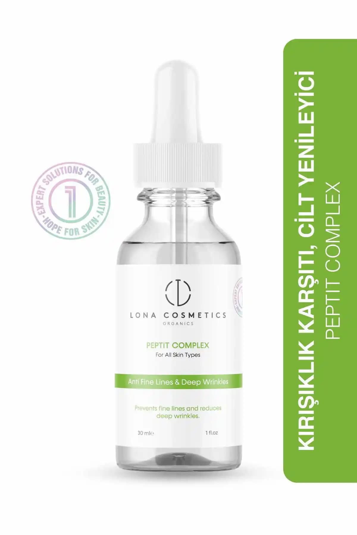 Lona Cosmetics Yaşlanma ve Kırışıklık Karşıtı Peptit Complex Serum 30 ml Özellikleri