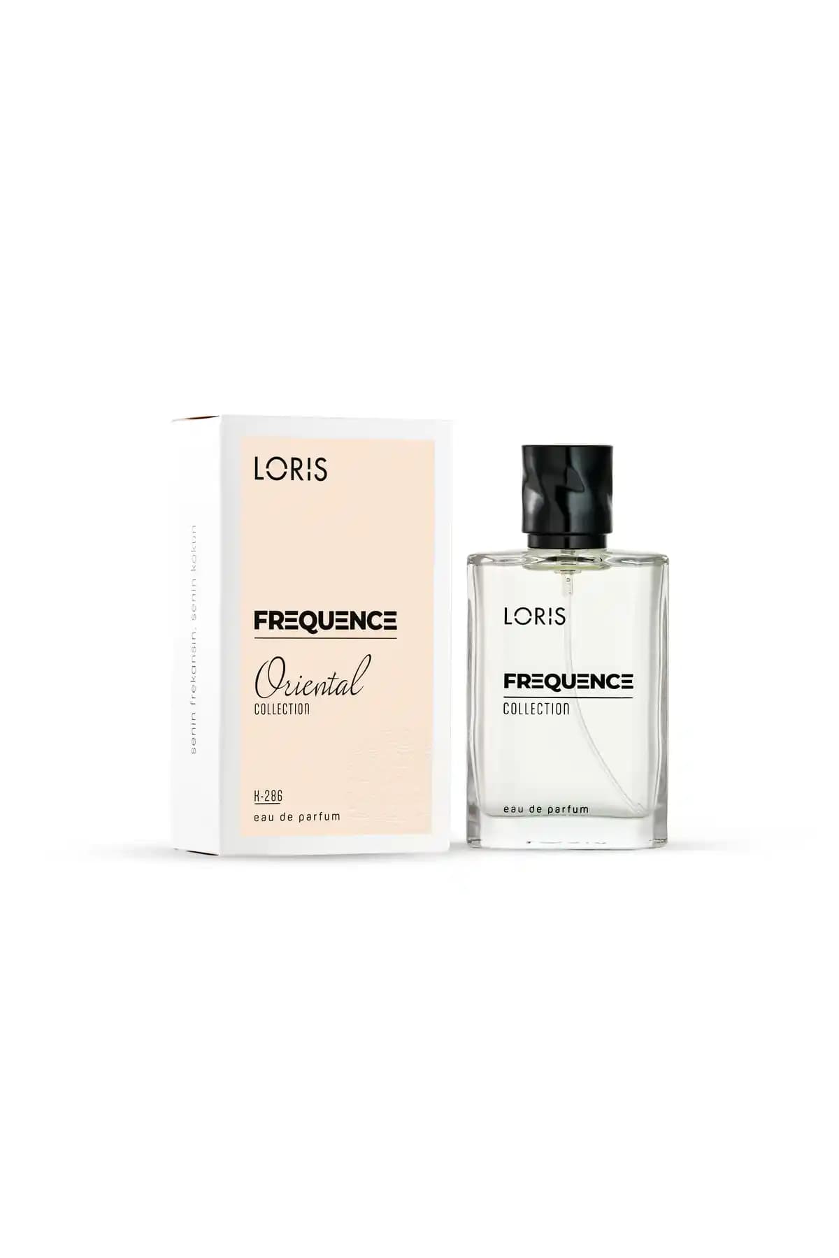 Loris K-286 Frequence Kadın Parfüm 50 ML: Kalıcı ve Zarif Oryantal Koku Deneyimi