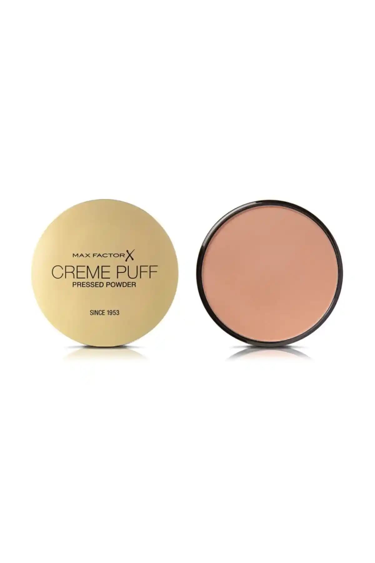 Max Factor Creme Puff Powder Compact 05 Translucent: Doğal Mat Bitişli Orta Kapatıcılı Kompakt Pudra