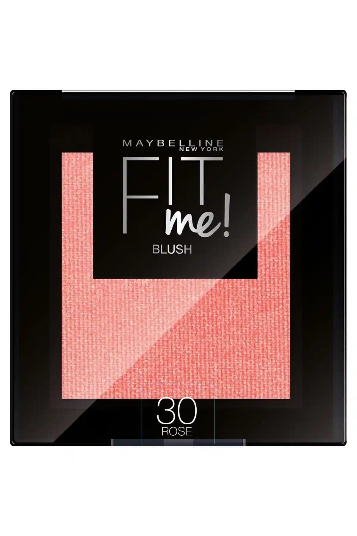 Maybelline New York Fit Me Blush 30 Rose: Doğal ve Işıltılı Toz Allık