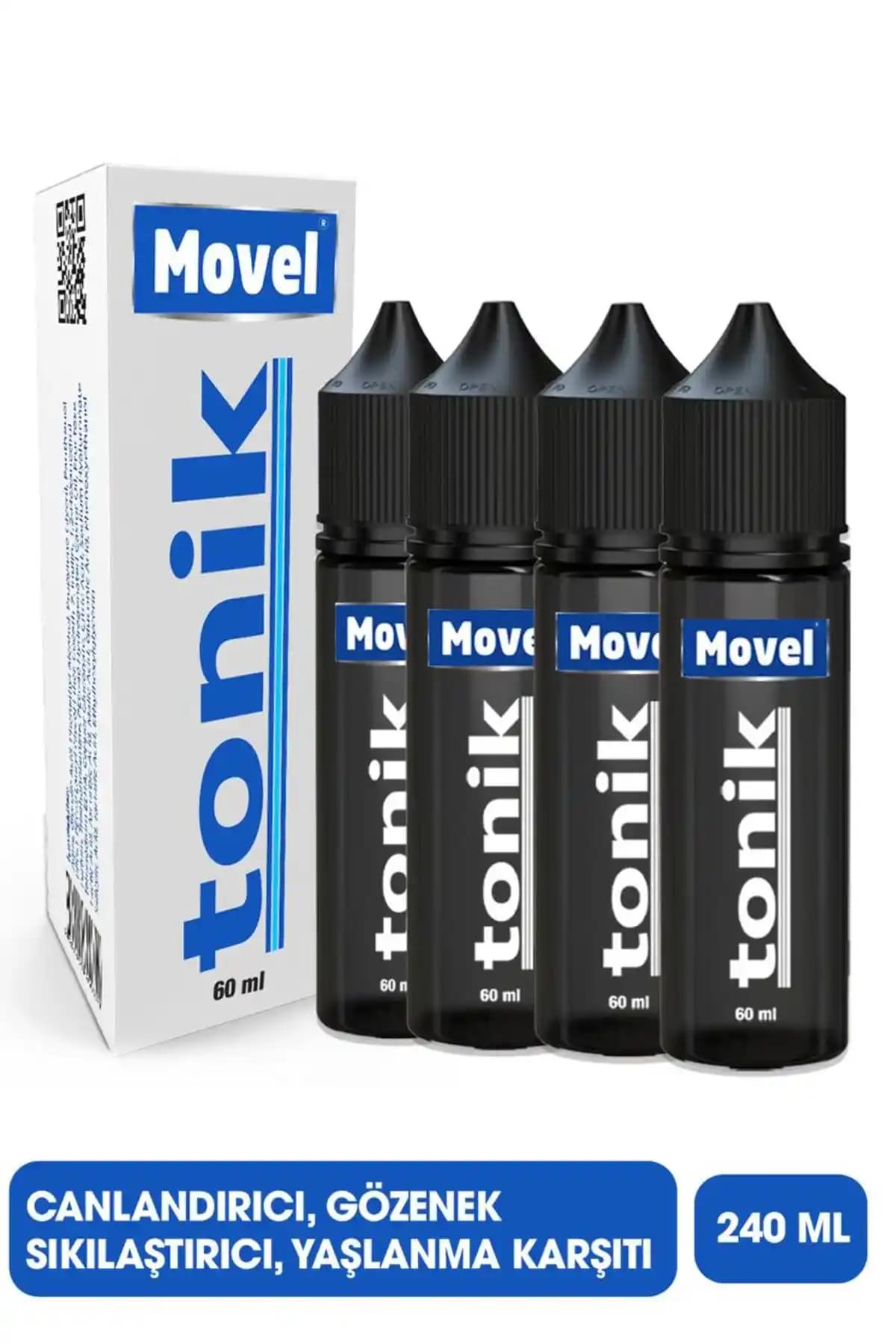 Movel Sıkılaştırıcı Canlandırıcı Temizleyici Tonik ile Siyah Nokta ve Sivilce Karşıtı Etkili Bakım