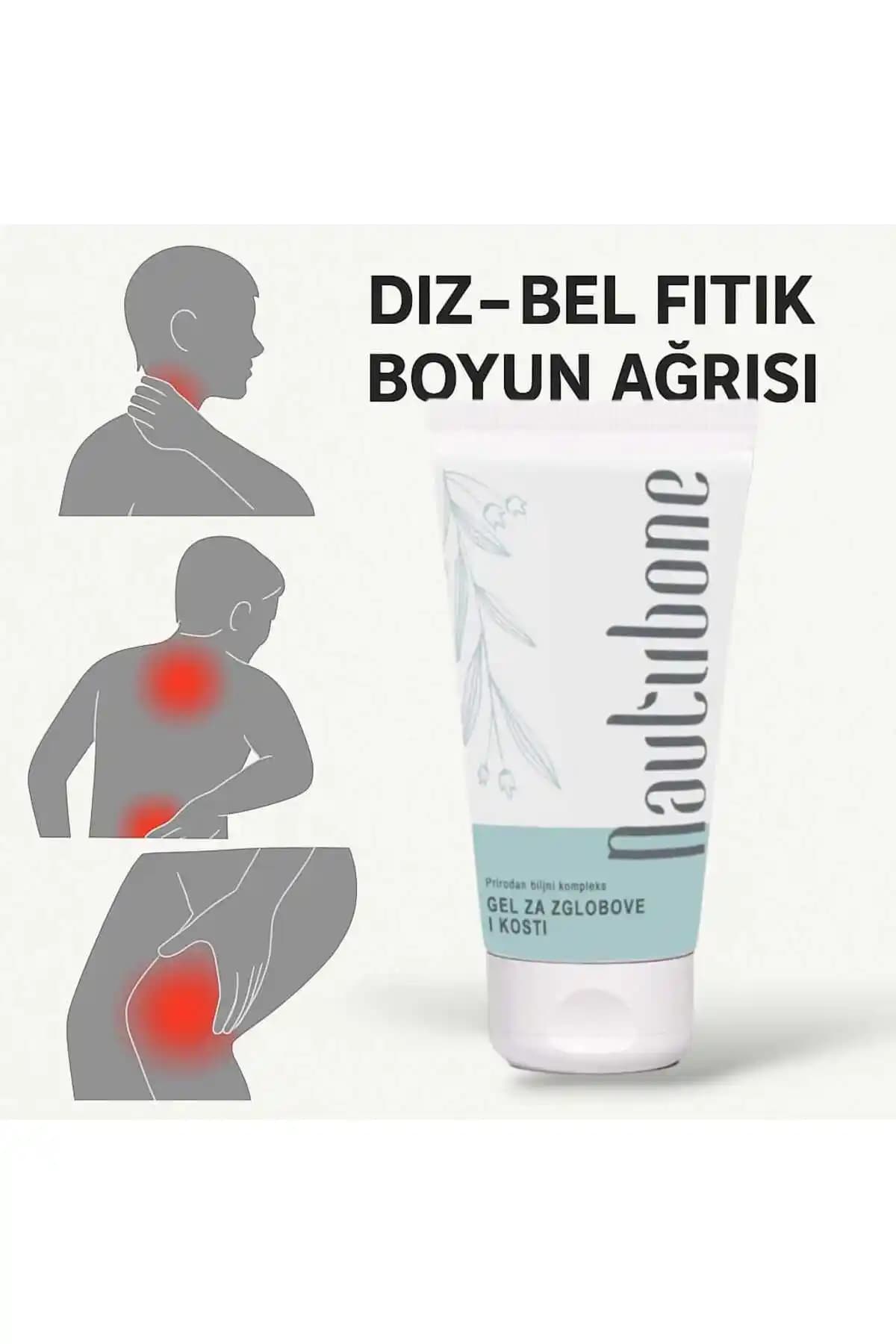 Nautubone Doğal ve Bitkisel Kas ile Eklem Ağrılarını Rahatlatan Masaj Kremi