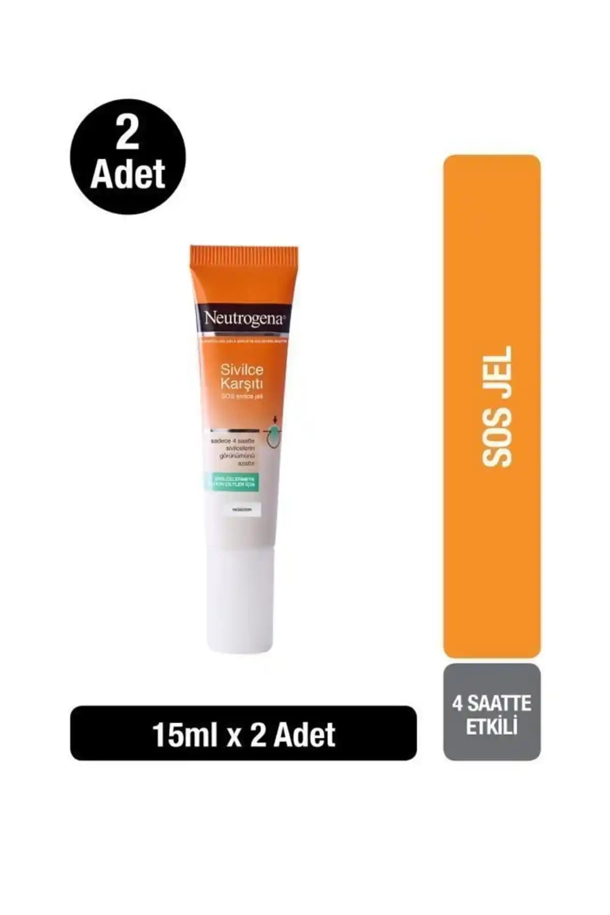 Neutrogena Visibly Clear Sivilce Karşıtı Sos 15 ml X2 - Hızlı Etkili Akne Jeli