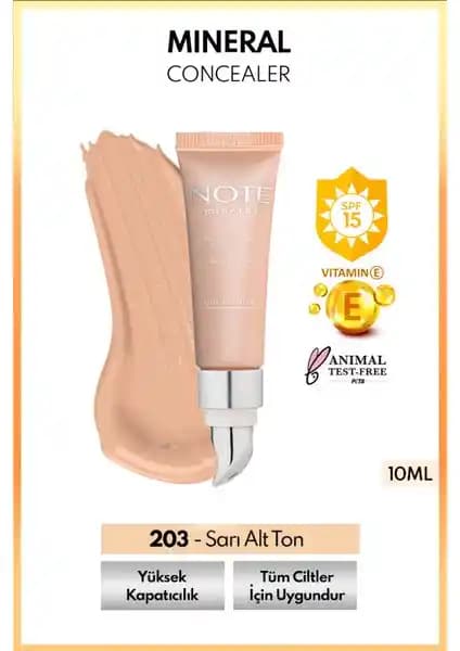 Note Mineral Concealer SPF 15 ve Note Collagen Concealer SPF 20 Göz Altı Kapatıcı Karşılaştırması