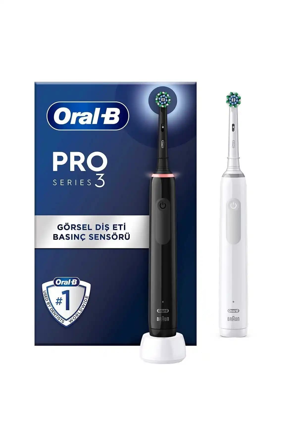 Oral-B Pro 3 - 3900 Elektrikli Diş Fırçası ile Derinlemesine Temizlik ve Beyazlatma