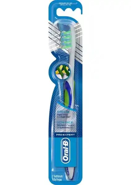 Oral-B Pro-Expert Derinlemesine Temizlik 40 Orta Diş Fırçası ile Hassas ve Etkili Ağız Bakımı