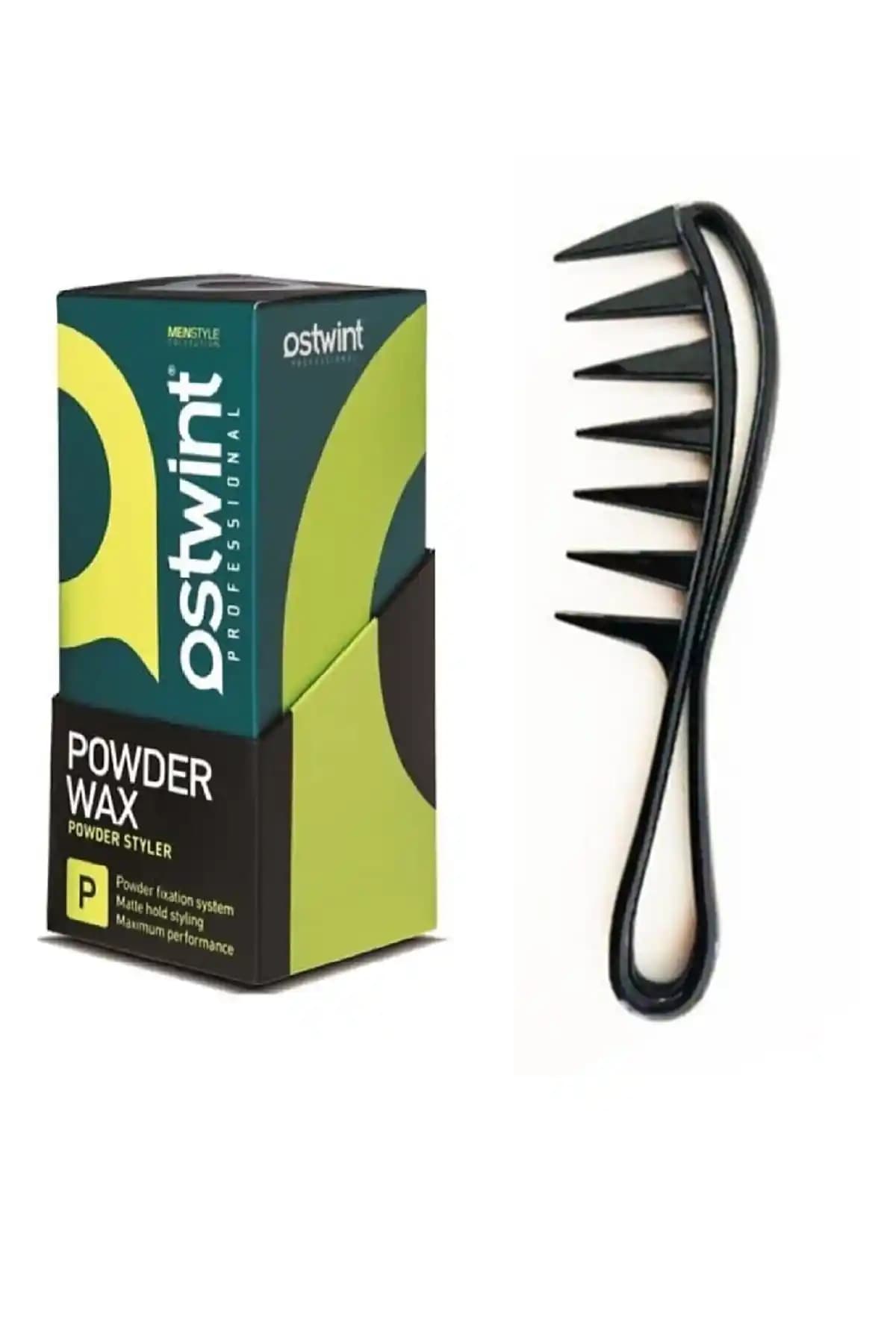 Ostwint Saç Şekillendirici Pudra Yeşil 20 Gr ve Geniş Aralıklı Wax Tarağı Özellikleri