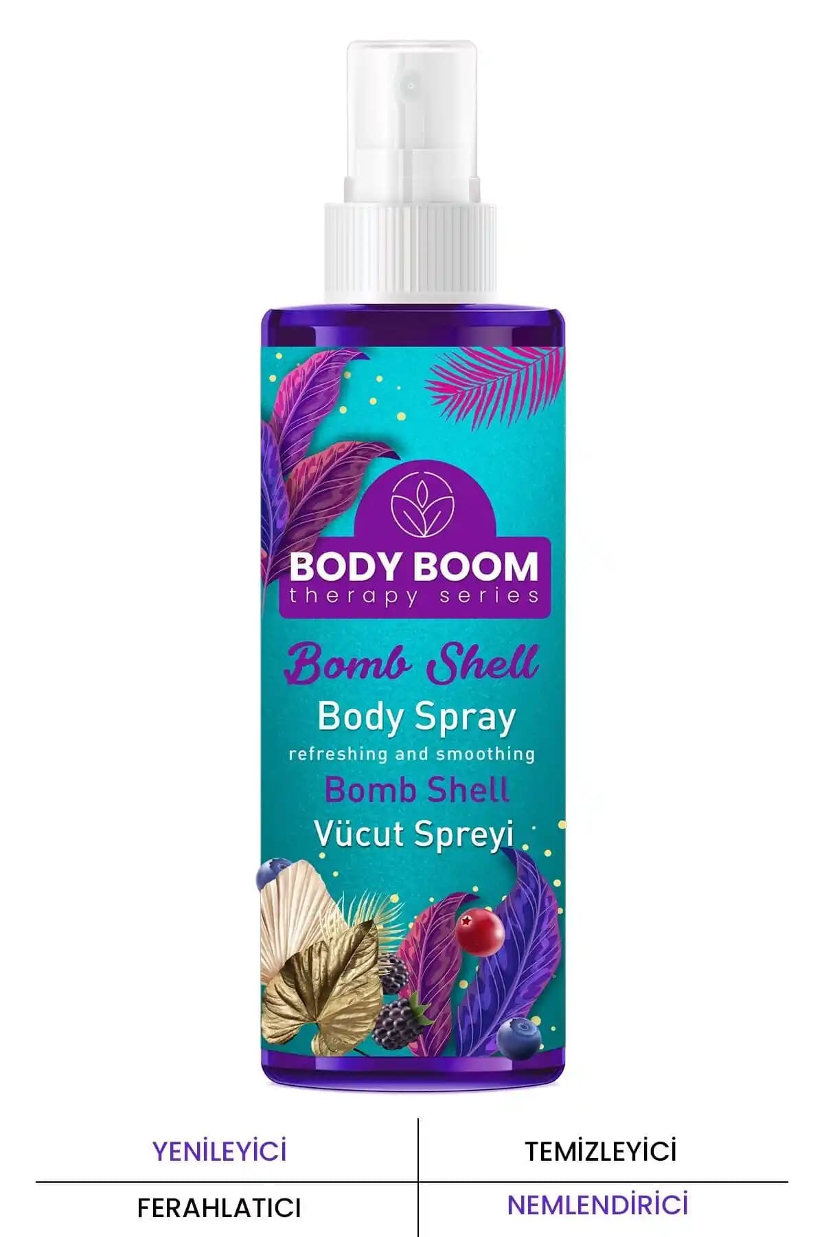 PROCSIN Body Boom Bomb Shell Vücut Spreyi 100 ML - Nemlendiren ve Ferahlatıcı Aromatik Koku