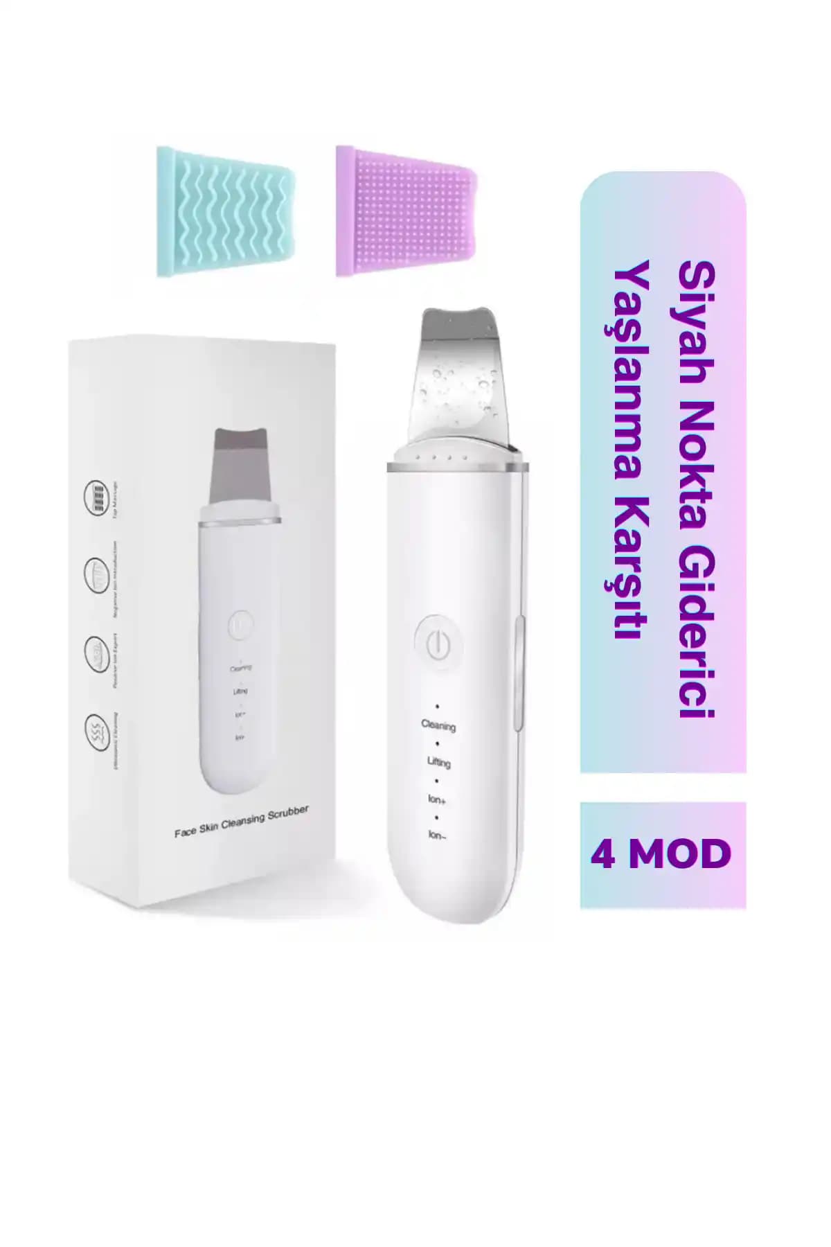 PSD Kozmetik Ultrasonik Yüz Temizleme Spatulası ile Derinlemesine Cilt Bakımı ve Sıkılaştırma