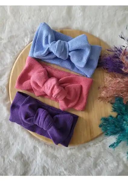 Seher Bebe Butik Kız Bebek ve Çocuk Ribana Bandana 3'lü Set İncelemesi ve Özellikleri