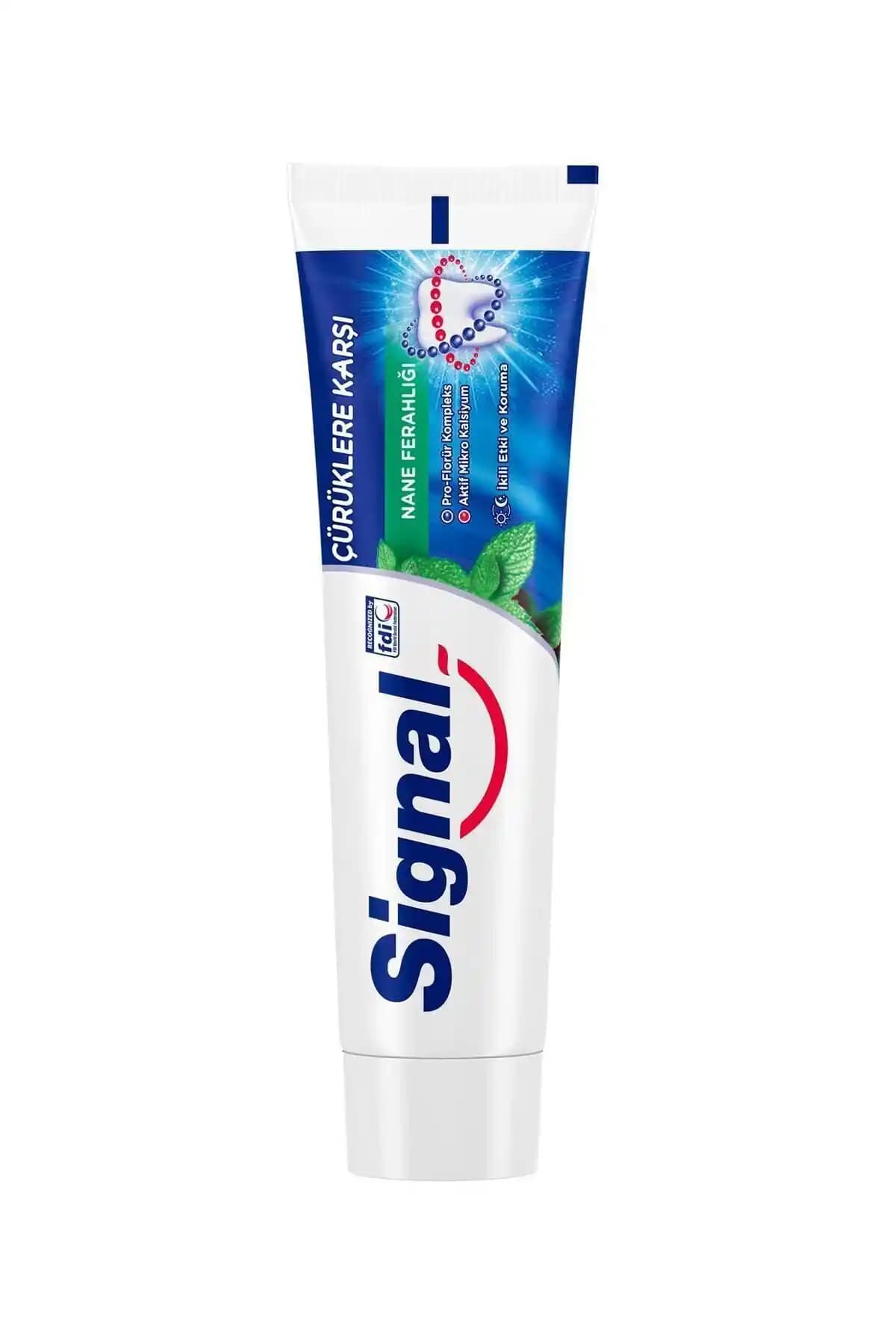 Signal 100 ml Diş Macunu: Çürük Önleyici ve Nane Ferahlığıyla Etkili Ağız Bakımı