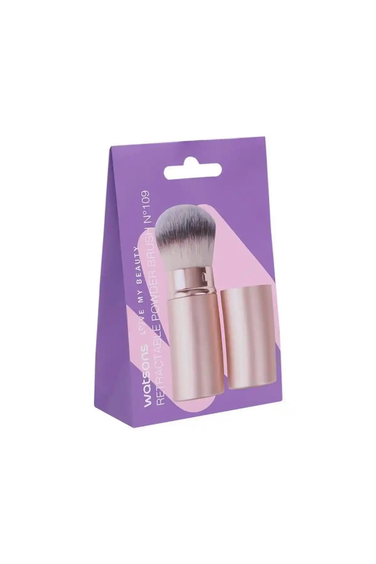 Watsons Katlanabilen Pudra Fırçası No 109 ile Pratik ve Doğal Makyaj Uygulaması