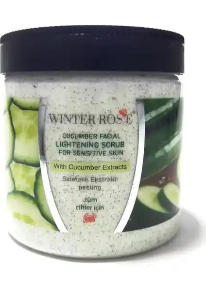 Winter Rose Salatalık Ekstraklı Peeling 500 gr - Tüm Cilt Tiplerine Nazik Temizlik
