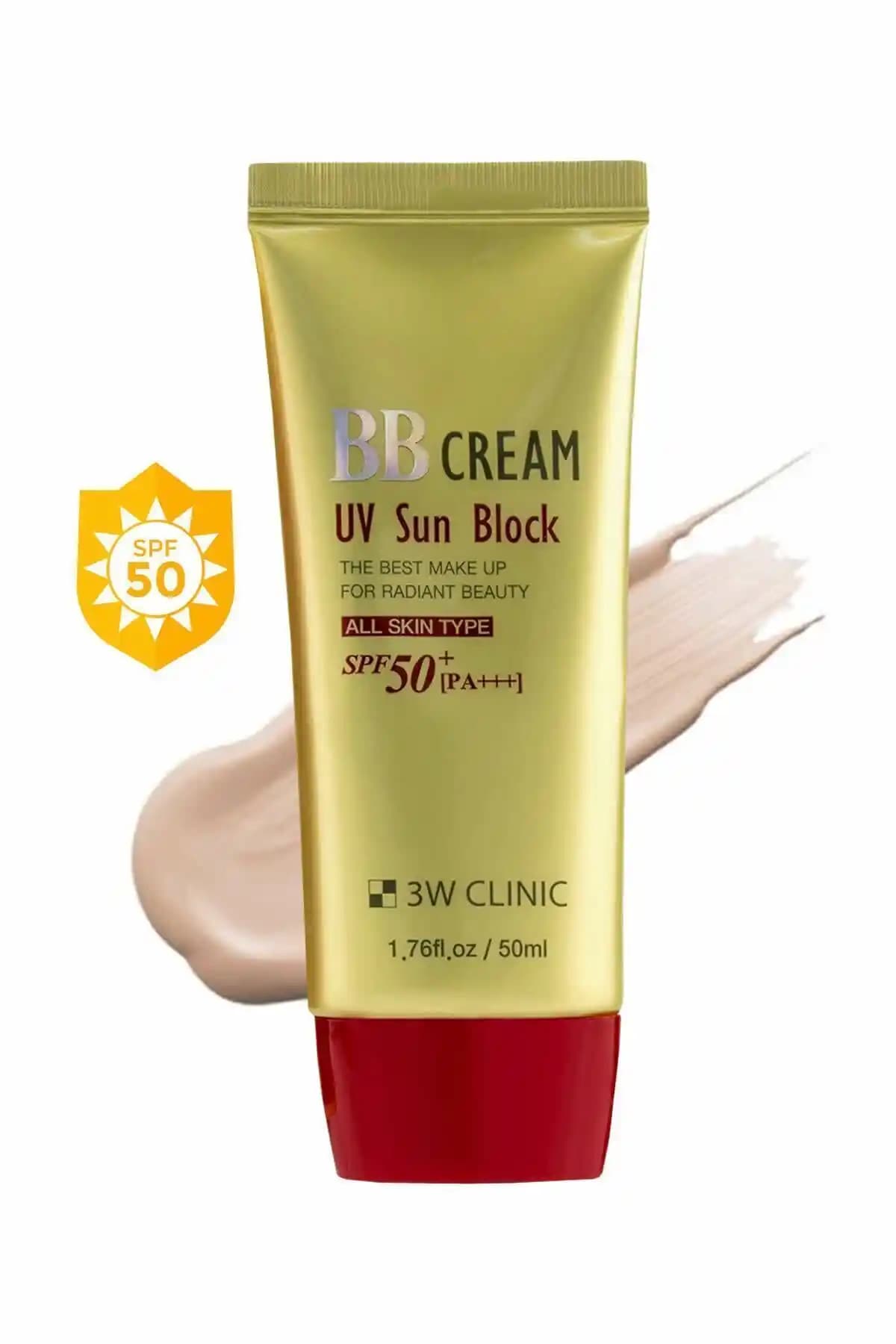 3W CLINIC Renk Eşitleyici SPF 50 Pa+++ Güneş Koruyucu Ürün İncelemesi ve Kullanım Avantajları