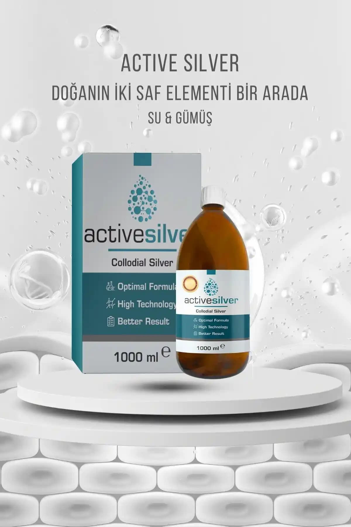 Active Silver 100 Ppm Kolloidal Gümüş Sprey ile Güvenilir Hijyen ve Koruma Çözümü