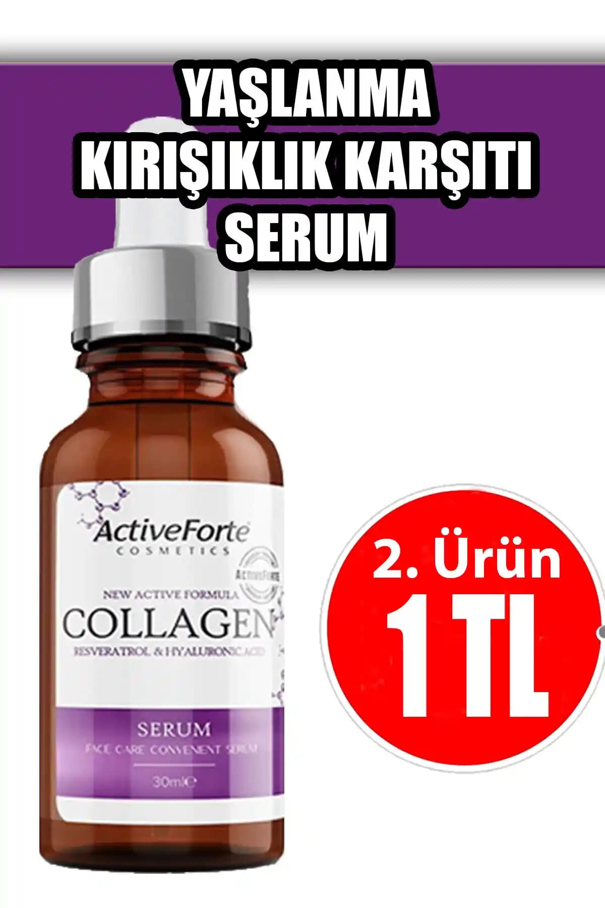 Activforte Yaşlanma Karşıtı Serum: Cilt Yenileme ve Gençleştirme İçin Etkili Çözüm
