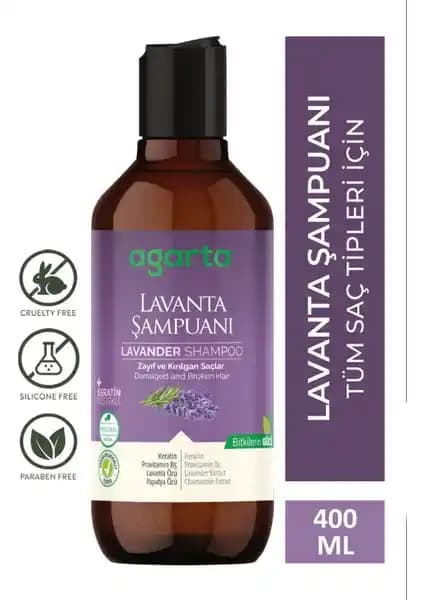 Agarta Doğal Lavanta Şampuanı: Doğal İçeriklerle Güçlü ve Parlak Saçlar