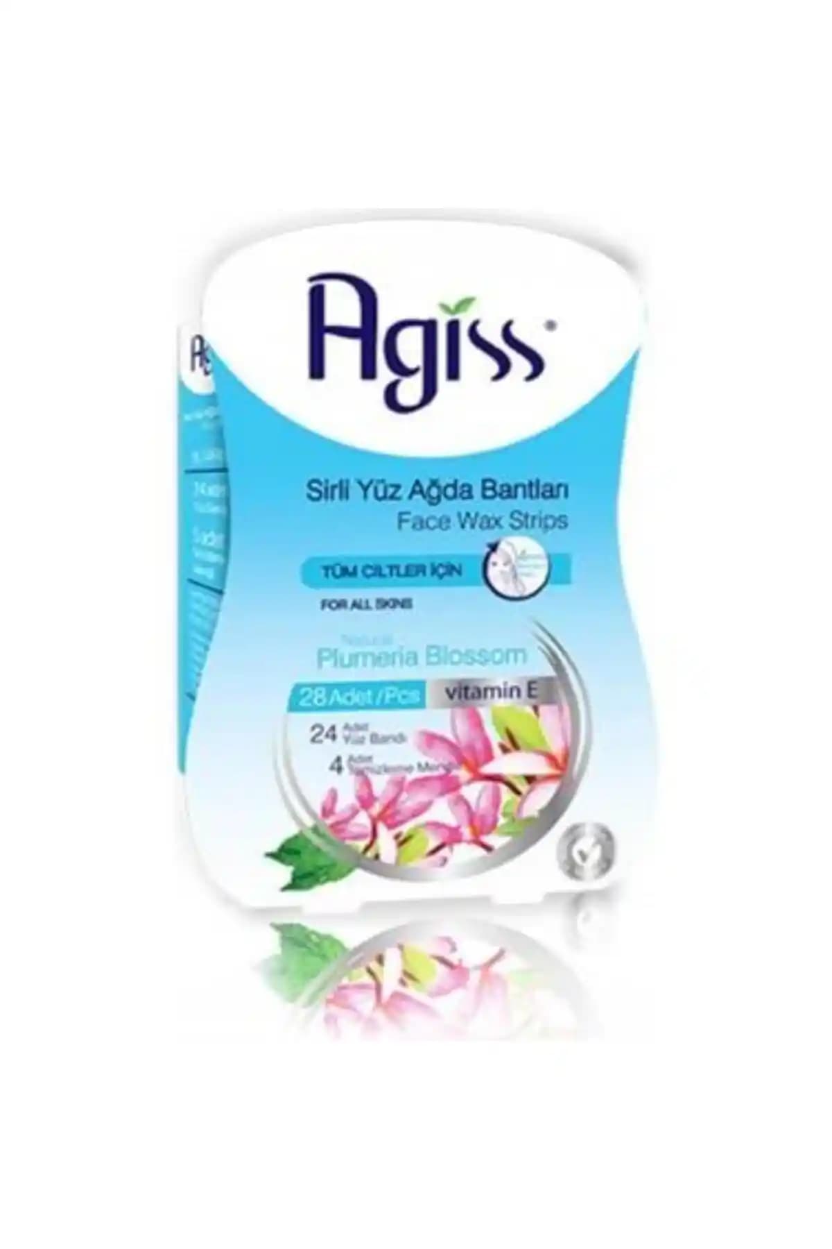 Agiss Sir Yüz Ağda Bandı 28'li Organik ve Hassas Ciltler İçin Uygun Ürün