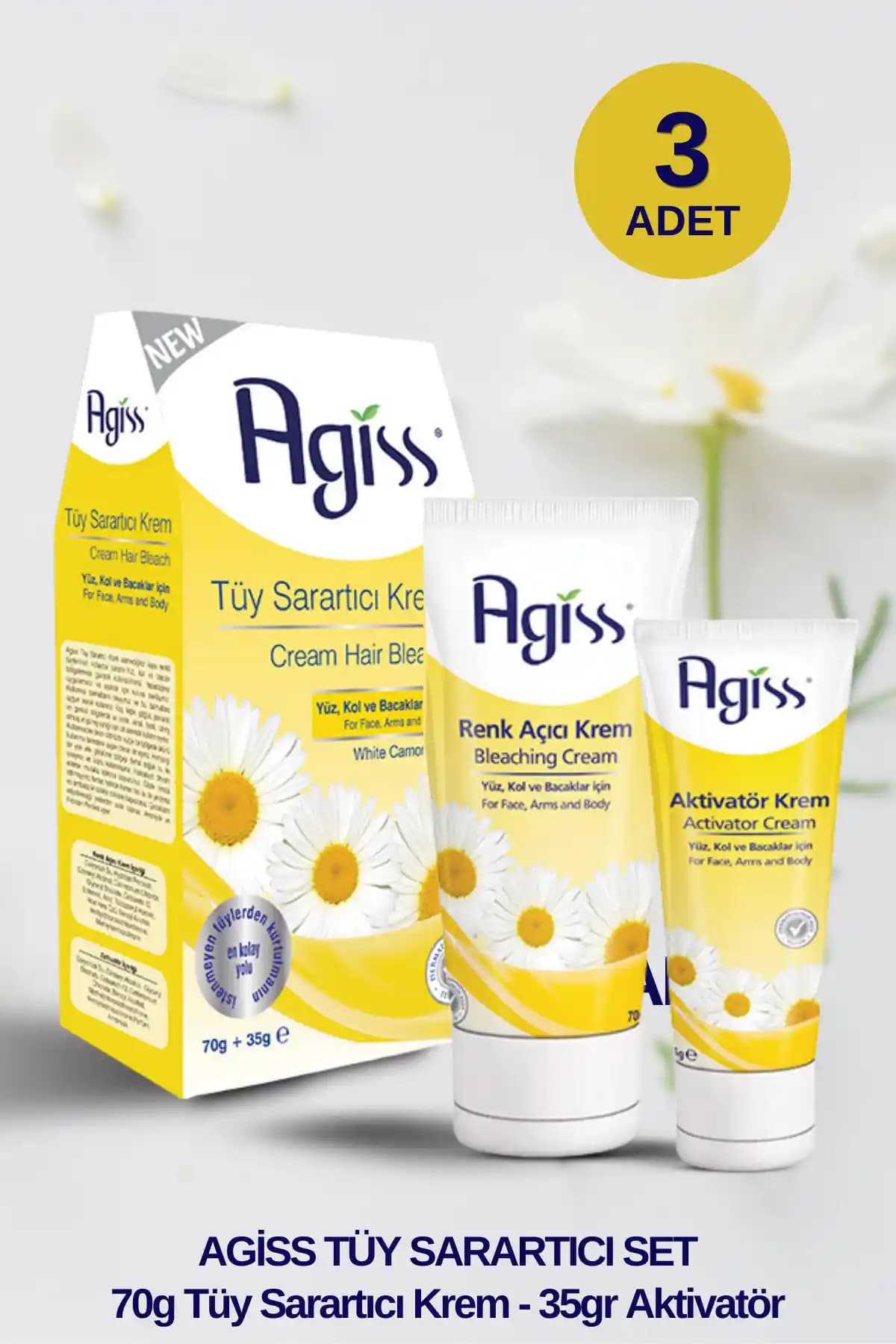 AGISS Tüy Sarartıcı Krem: Güvenilir ve Etkili Cilt Aydınlatıcı Çözüm