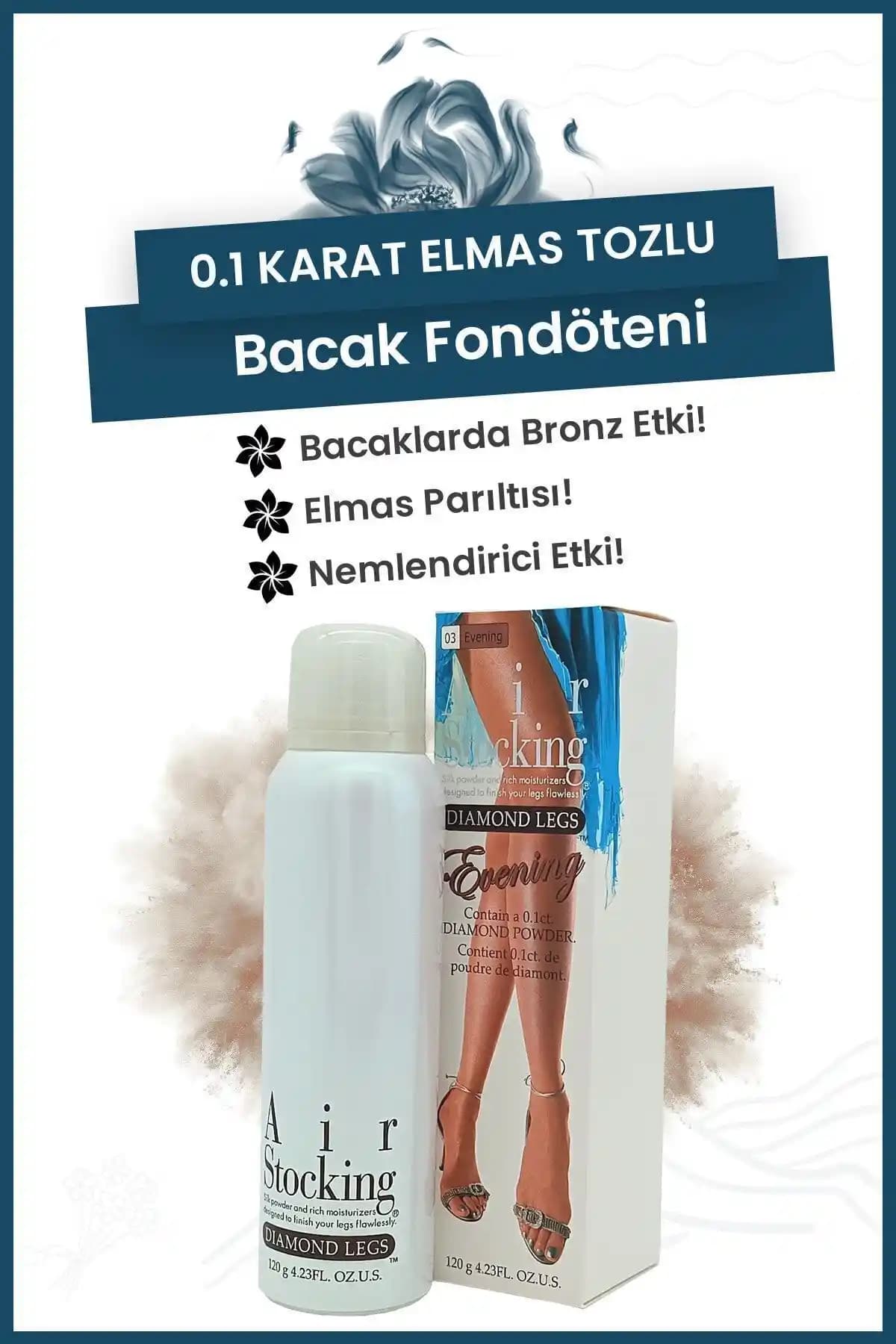 Air Stocking Premier Silk Vücut Sprey ile Doğal ve Parlak Bronzer Etkisi Yaratın