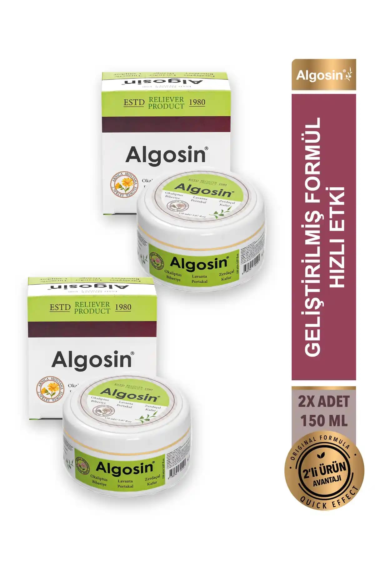 Algosin Masaj Kremi Eklem ve Kas Ağrılarını Hafifletmek İçin Doğal Çözüm