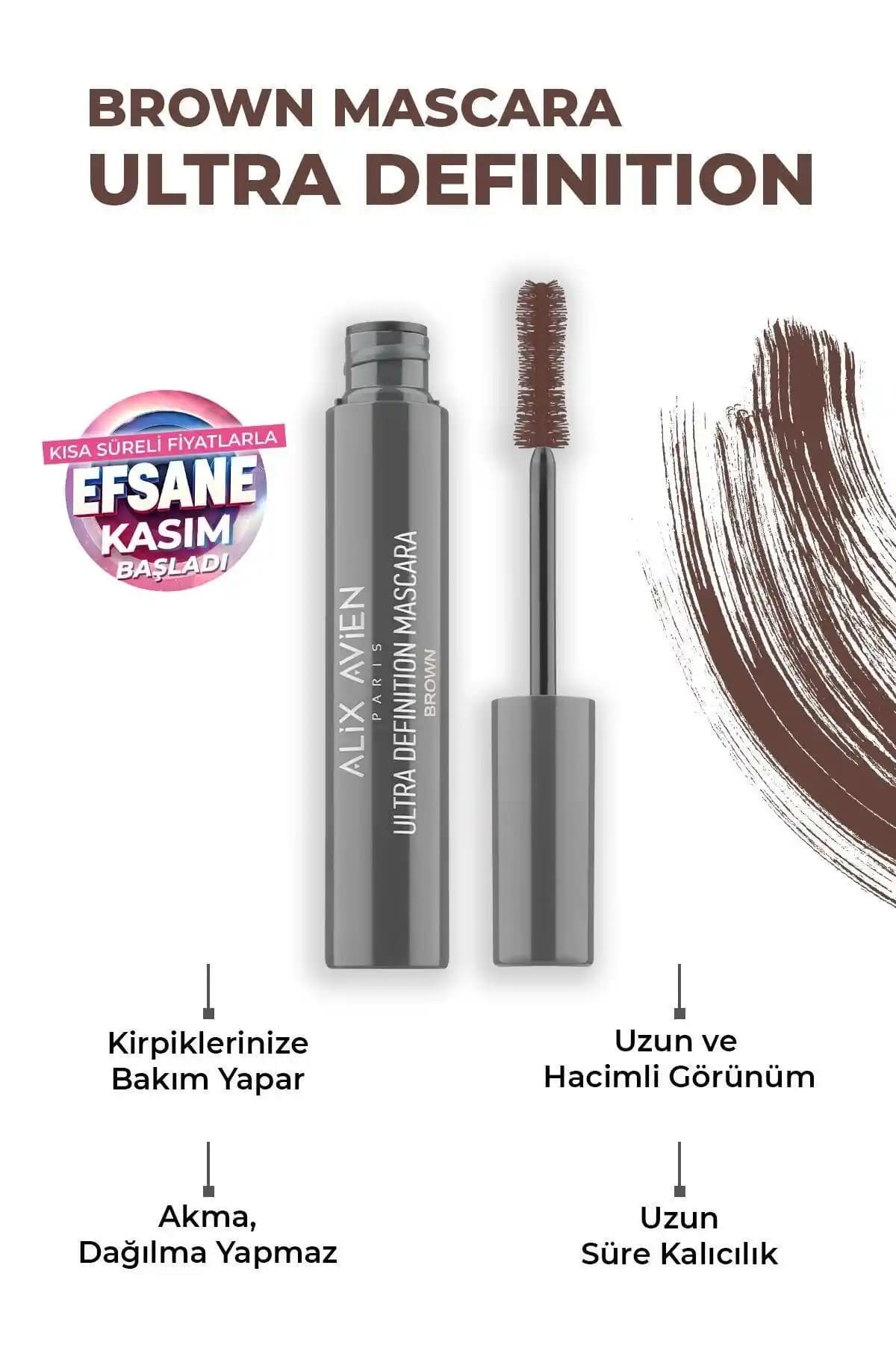 Alix Avien Dolgun Kirpik Maskarası: Doğal ve Günlük Kullanım İçin Uygun Maskara Seçeneği