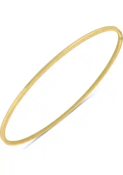 Altında Fırsat 8 Gram 22 Ayar Oluklu Ajda Bilezik: Zarif ve Dayanıklı Altın Takı Seçeneği