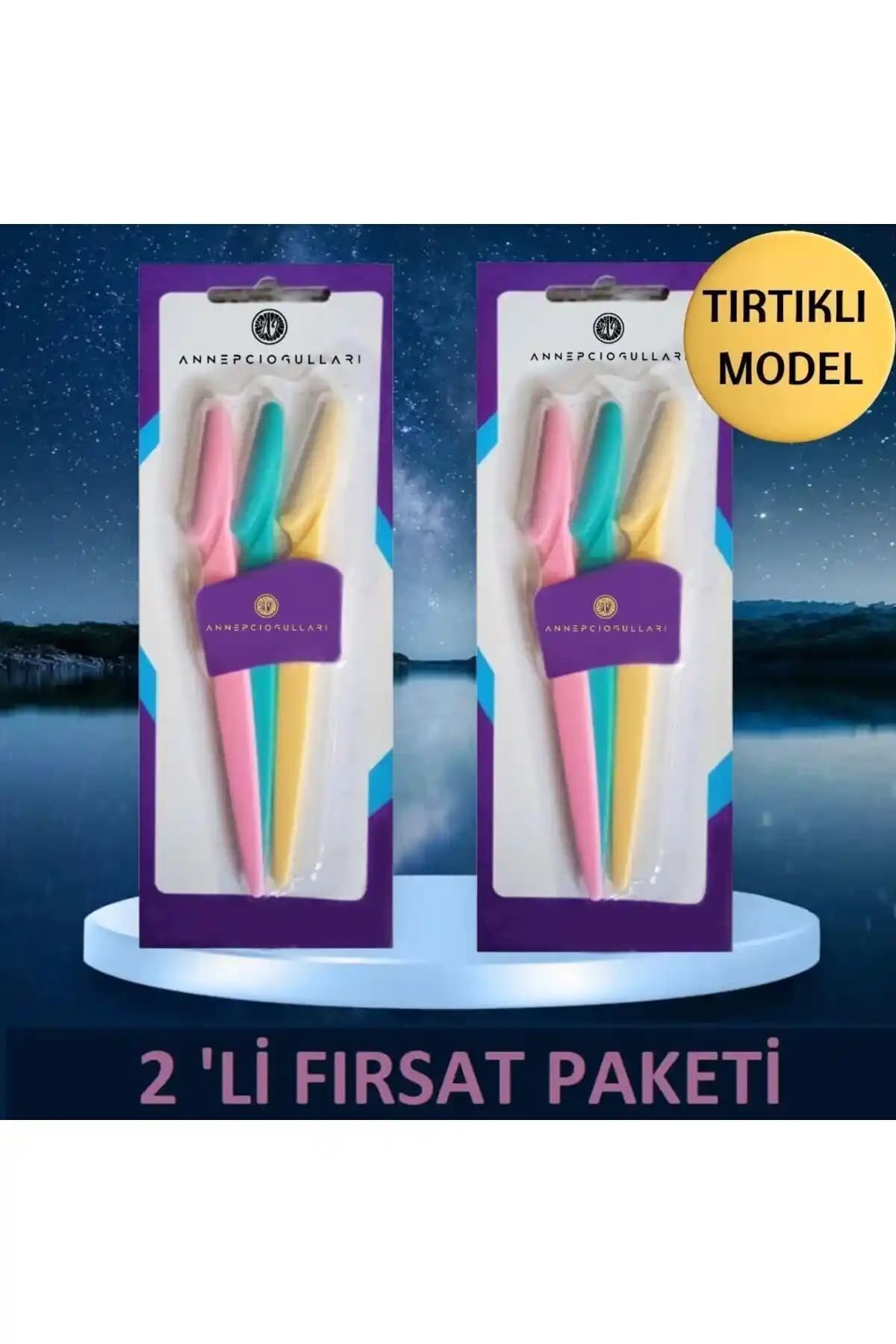 Annepçioğulları Tırtıklı Kaş Usturası Yüz Bakımında Güvenli ve Etkili Çözüm