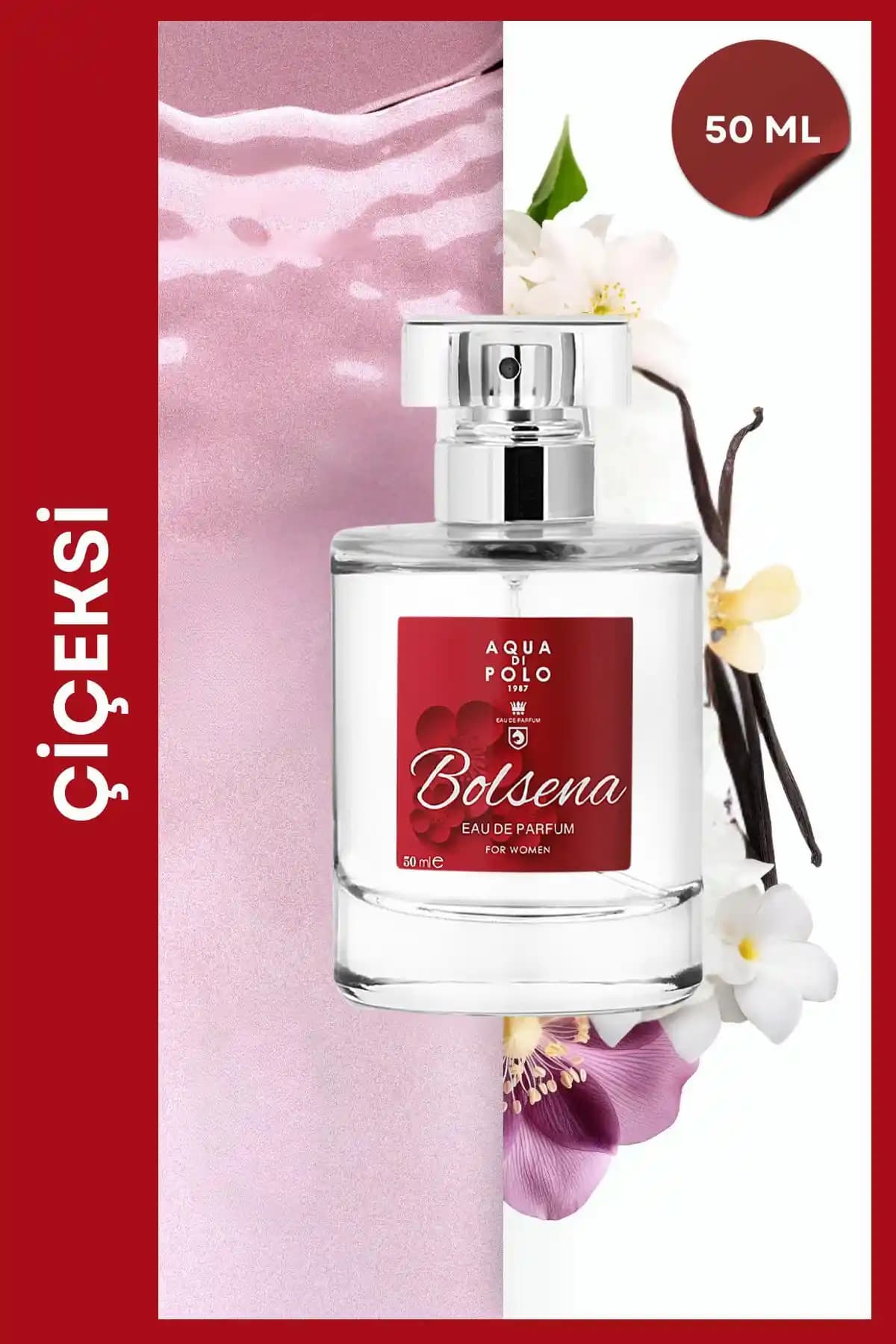 Aqua Di Polo 1987 Bolsena Kadın Parfümü: Zarif ve Kalıcı Çiçeksi Koku Deneyimi
