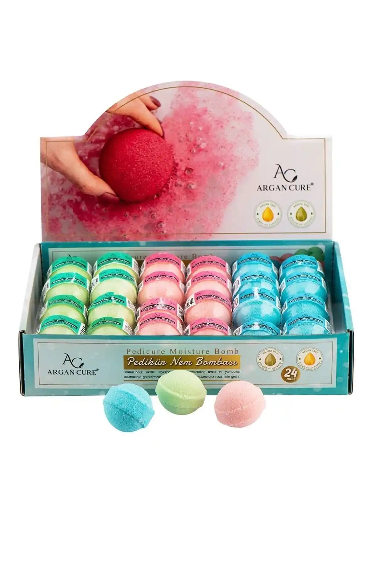 Argan Cure Pedikür Nem Bombası Topu ile Ayak Bakımında Yeni Dönem Başlıyor