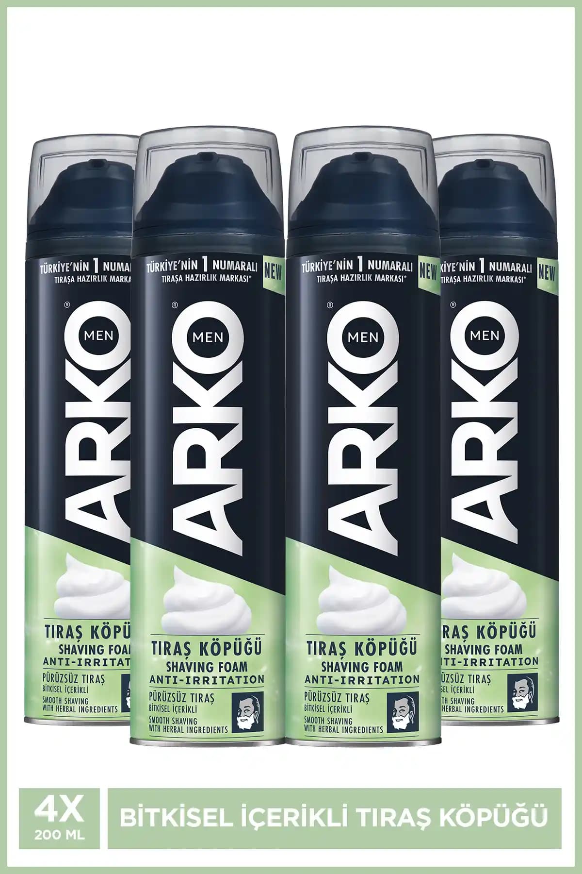 Arko Men Anti-Irritation Tıraş Köpüğü: Hassas Ciltler İçin Güvenilir ve Etkili Ürün
