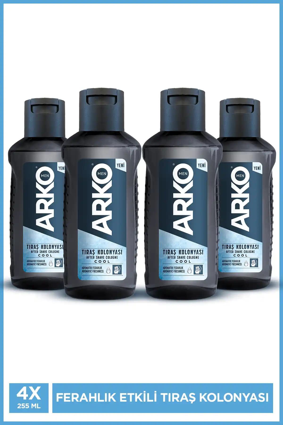 Arko Men Cool Tıraş Sonrası Kolonya: Ferahlatıcı ve Nemlendirici Erkek Bakım Ürünü